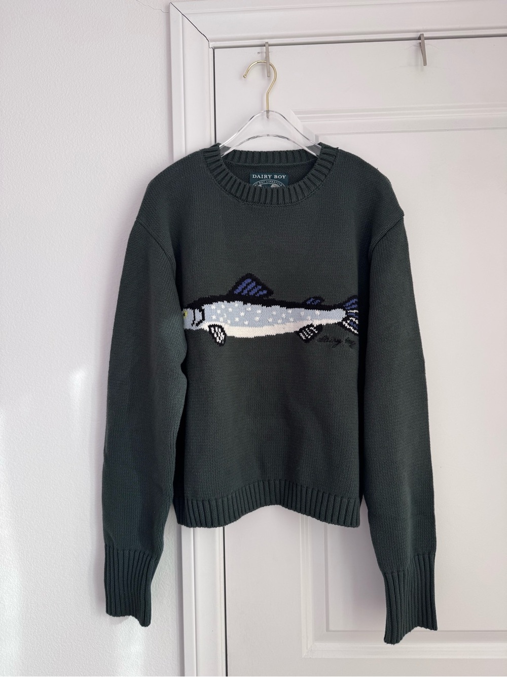 NWT Dairy Boy The Fisherman’s Daughter Sweater Greenpoint Size S